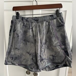 lululemon athletica Marble Gray Athletic Shorts